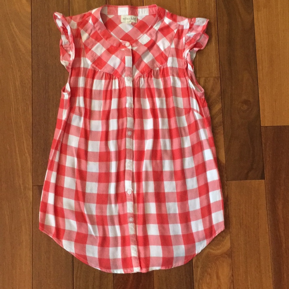 Maison Jules gingham top
